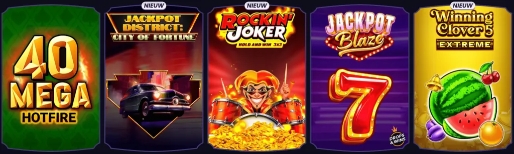 Top Casinospellen wachten op je bij FunBet